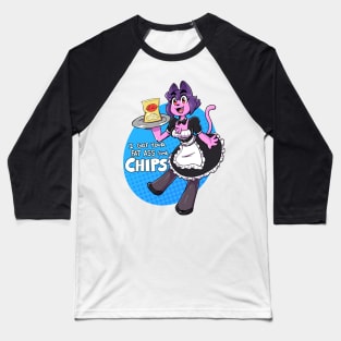 Penny: Maid with Chips Baseball T-Shirt